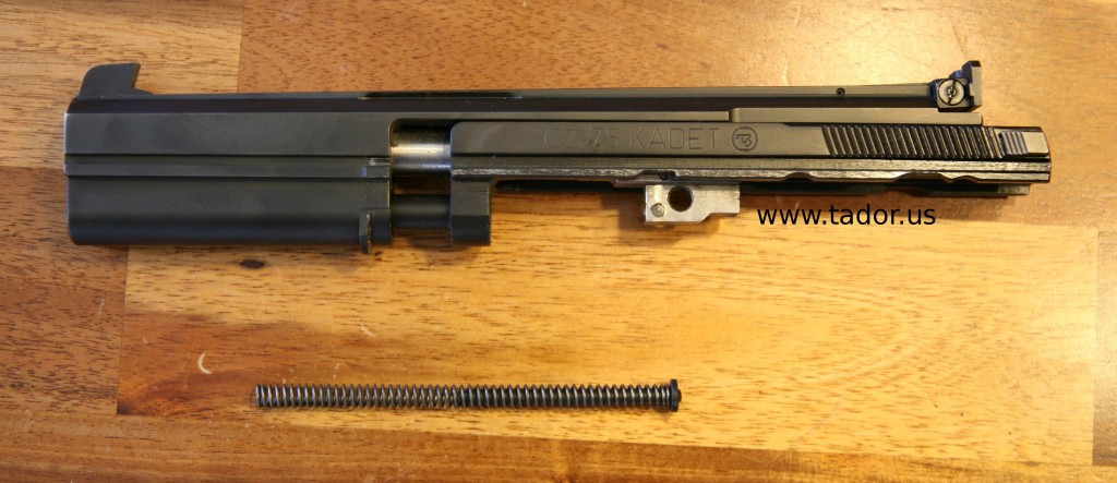 CZ 75 Sport III Verschluss abziehen